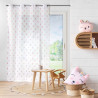 VOILE GEOKID ROSE 140X240 CM SABLE IMPR