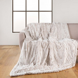 PLAID FOURRURE/SHERPA LYNX 180X220 CM IM