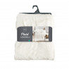 PLAID FOURRURE/SHERPA FOXY NATUREL 125X1