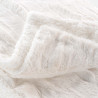 PLAID FOURRURE/SHERPA FOXY NATUREL 125X1