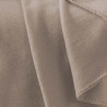 PLAID MILOU TAUPE 125X150 CM POLAIRE UNI