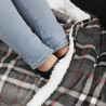 PLAID SCOTTISH +POCHE PIEDS 125X150 CM F