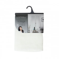 PAIRE MILZA BLANC 2X70X200 CM VOILE TISS