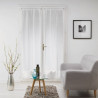 PAIRE MILZA BLANC 2X70X200 CM VOILE TISS