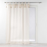 VOILE DALILA LIN PASSANTS+POMPONS 140X24