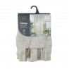 VOILE DALILA LIN PASSANTS+POMPONS 140X24