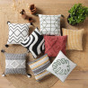 HOUSSE DE COUSSIN GRETA OCRE +ENCART 40X