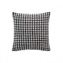 HOUSSE DE COUSSIN GRETA NOIR +ENCART 40X