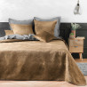 COUVRE LIT SOLANGE CHAMOIS MATELASSE 220