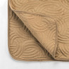 COUVRE LIT SOLANGE CHAMOIS MATELASSE 220