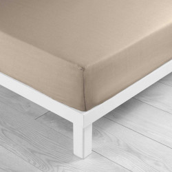 DRAP HOUSSE LINA SABLE 90X190 CM UNI 57