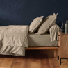 DRAP HOUSSE LINA SABLE 160X200 CM UNI 5