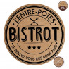 Set de table rond "Bistrot"