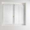 PAIRE HALTONA BLANC 2X60X120 CM EFFET LI