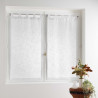 PAIRE HALTONA BLANC 2X60X120 CM EFFET LI