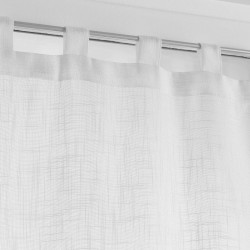 PAIRE HALTONA BLANC 2X60X120 CM EFFET LI