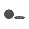 ASS. DESSERT NORDIC ARDOISE MAT 22CM GRE