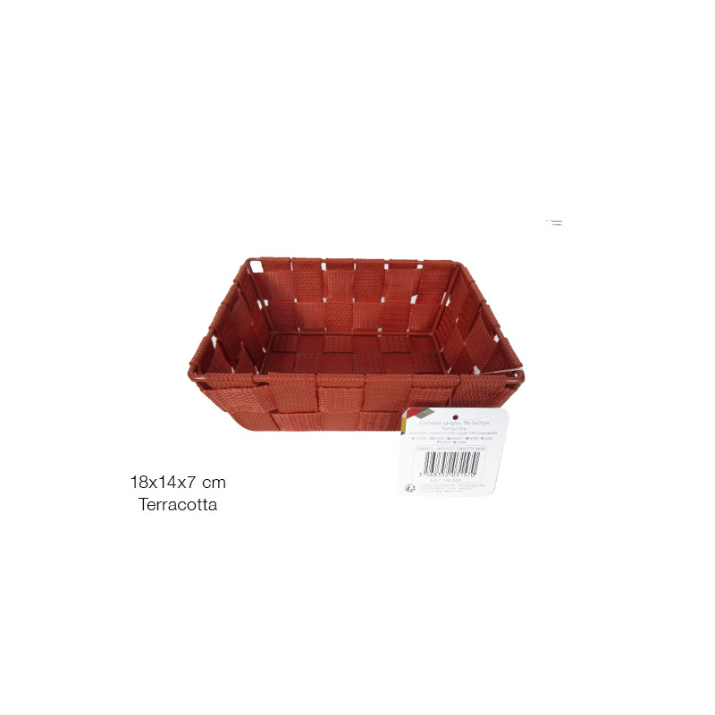CORB 18X14 SANGLE PP TERRACOTTA