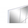 Miroir fenêtre blanc en fer 90x150cm