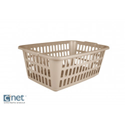 PANIER LINGE 30L RECT GREGE