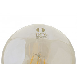 Ampoule LED E27 verre orange