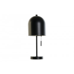 LAMPE CHAMPIGNON NOIR MÉTAL 20X20X41