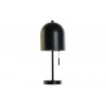 LAMPE CHAMPIGNON NOIR MÉTAL 20X20X41