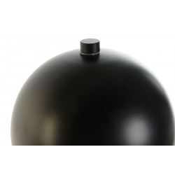 LAMPE CHAMPIGNON NOIR MÉTAL 20X20X41