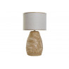 LAMPE PIED BAMBOU TRESSE 40X40X70 ABAT