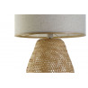 LAMPE PIED BAMBOU TRESSE 40X40X70 ABAT