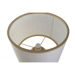 LAMPE PIED BAMBOU TRESSE 40X40X70 ABAT