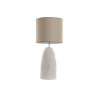 LAMPE PIED MOUCHETÉ BLANC 30X30X66 ABAT LAMPE PIED MOUCHETÉ BLANC 30X30X66 ABAT