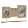 CADRE PELE MELE JUTE MDF 50X5X30 2 PHOTO