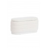 BANQUETTE COFFRE PM WOOLY BOUCLETTES BLA