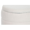 BANQUETTE COFFRE PM WOOLY BOUCLETTES BLA