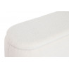 BANQUETTE COFFRE PM WOOLY BOUCLETTES BLA