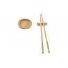 SUSHI SET 10 PIECES EN BAMBOU 24X0,5X0,5