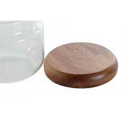 POT EN VERRE ACACIA 8,5X8,5X7,5 300ML