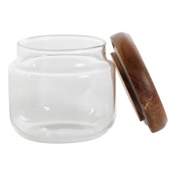 POT EN VERRE ACACIA 8,5X8,5X7,5 300ML