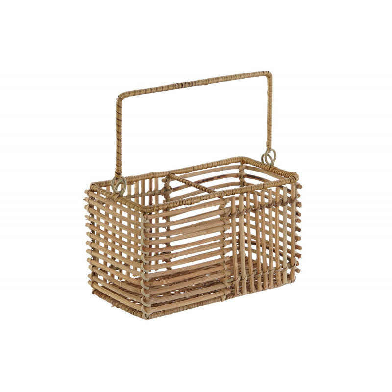 RANGE-COUVERTS ROTIN 20X10X12 NATUREL M