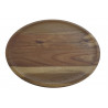 PLATEAU SUR PIED ACACIA 36X36X14 NATURE