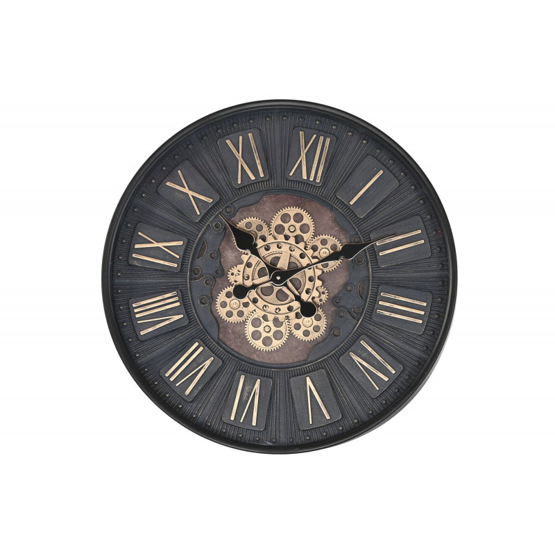 PENDULE ENGRENAGES 60X8X60 MOUVEMENT NOI