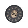 PENDULE ENGRENAGES 60X8X60 MOUVEMENT NOI