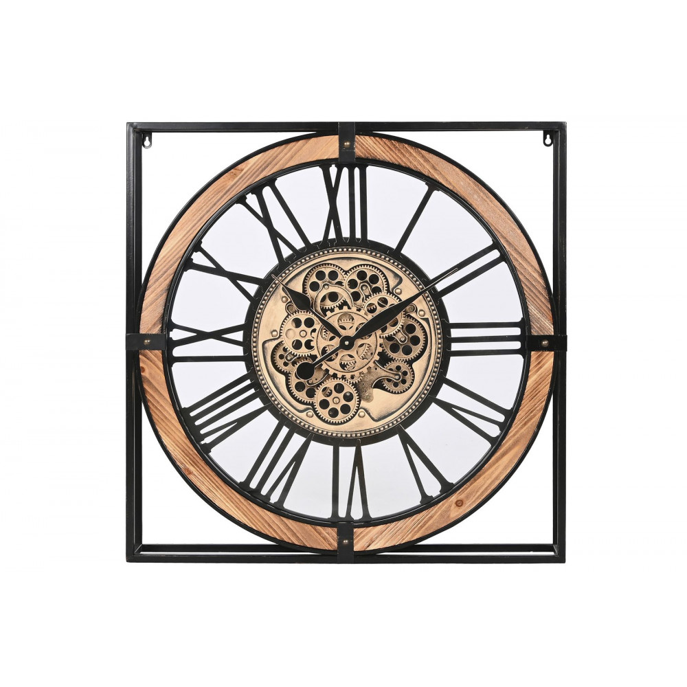 PENDULE CARRE ENGRENAGES 72X10X72 MOUVEM PENDULE CARRE ENGRENAGES 72X10X72 MOUVEM