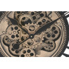 PENDULE CARRE ENGRENAGES 72X10X72 MOUVEM