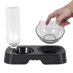 GAMELLE ET DISTRIBUTEUR EAU POUR ANIMAUX