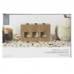 CALENDRIER FLIP FLAP DECO EFFET BOIS