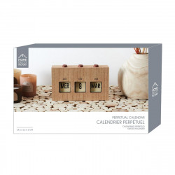 CALENDRIER FLIP FLAP DECO EFFET BOIS
