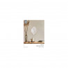MIROIR DECO CONTOUR BOIS LOSANGE H34CM E