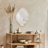 MIROIR DECO CONTOUR BOIS LOSANGE H60CM E
